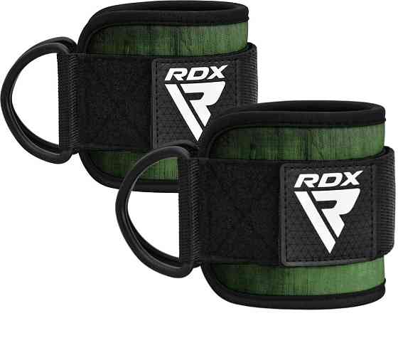 Манжети на щиколотку RDX A4 Gym Ankle Pro Army Green Pair Кам'янське