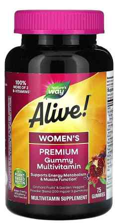 Вітаміни для жінок  Nature's Way Alive!, Women's Vitamins 75 жел таб ассорти Київ