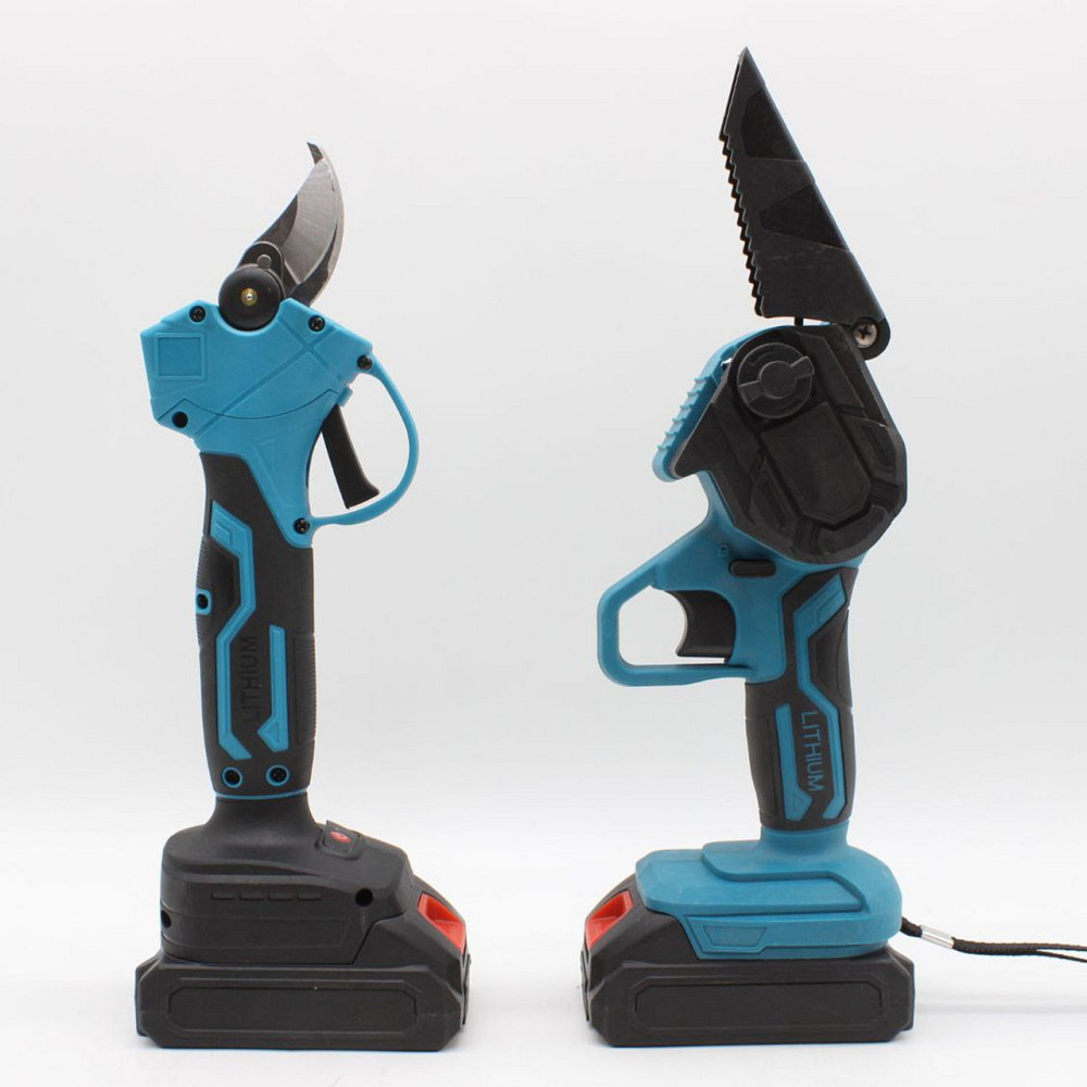 Акумуляторна ланцюгова пилка + садовий секатор 2 акумулятори,21V SBR Київ - фото 3