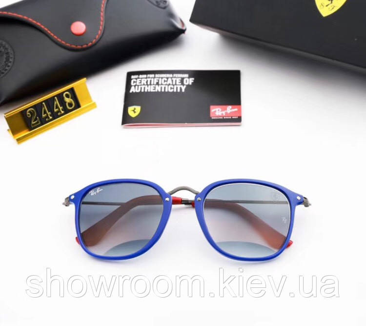 Жіночі сонцезахисні окуляри Rb (2448) blue Київ - фото 2