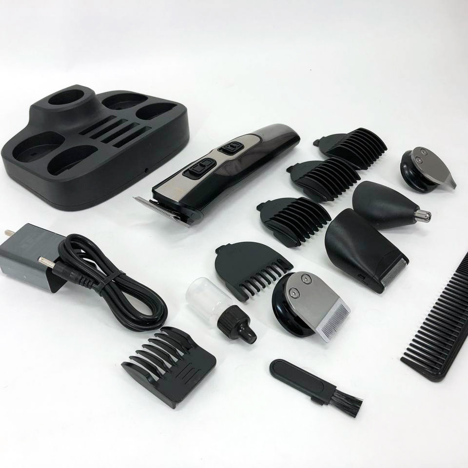 Набір для видалення волосся із зарядним пристроєм, Електрична машинка для стрижки побутова JR-28 Львів - фото 1