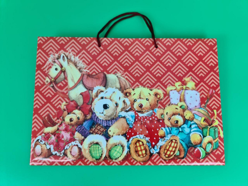 Бумажный большой горизонтальный пакет  36/22/10(артBG-142) (12 шт) Харьков - изображение 4