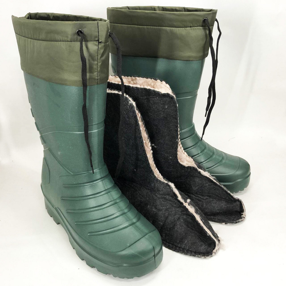 Мужские стильные резиновые сапоги, Сапоги для рыбалки на льду Резиновые специальные SN-53 Львов - изображение 2