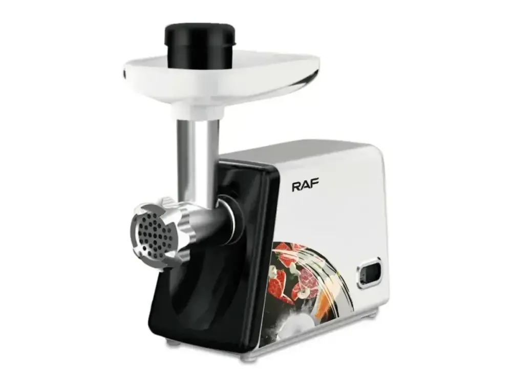 Мясорубка электрическая RAF R3367 2500Вт металлическая, реверс, насадки для фарша, колбас, овощей, черная Одесса - изображение 3
