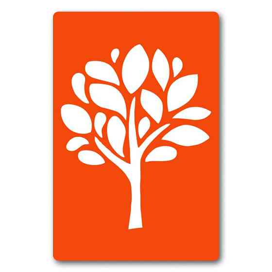 Трафарет для био-тату Дерево f196-24*34см, размер 24х34 см Винница