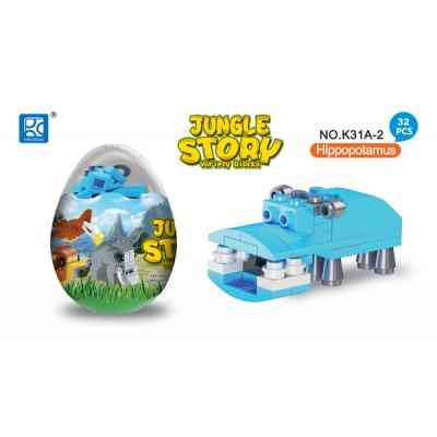 Конструктор Mindbox JUNGLE STORY в яйце в асорт (K31A) Вінниця