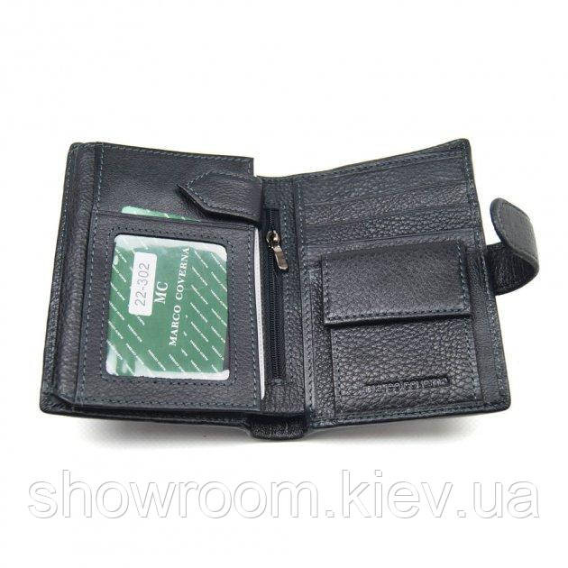 Шкіряне чоловіче портмоне на застібці Marco Coverna (2302) Київ - фото 7