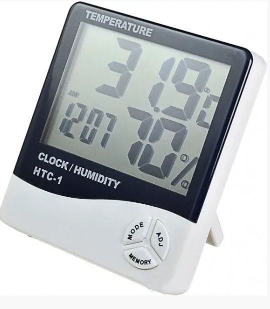 Цифровой термометр-гигрометр HTC-1 с измерением температуры -50 до +70°C и влажности 10-99%, точный и удобный Одесса - изображение 7