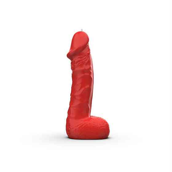 Свеча в виде члена Pure Bliss MINI Red 15 см Sex Aura Киев