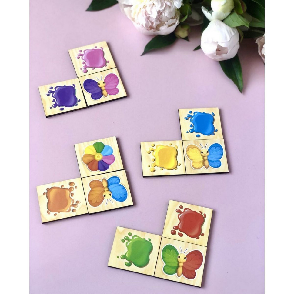 Деревянный пазл-сортер 
