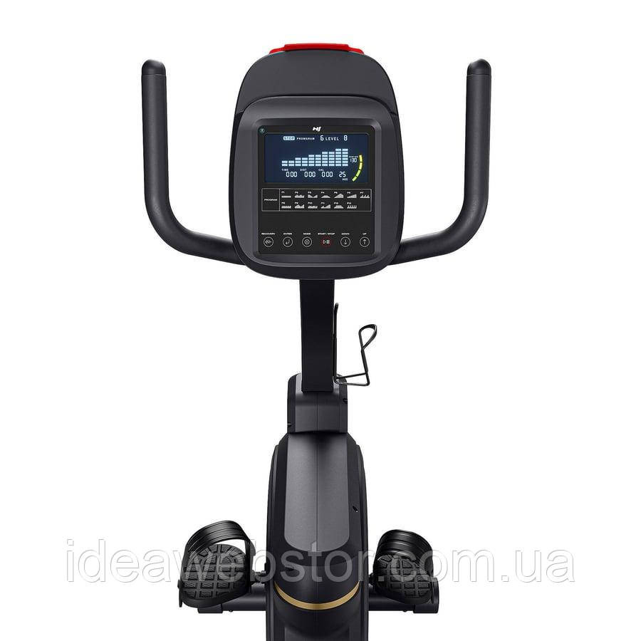 Горизонтальний велотренажер Hop-Sport HS-5000L Ranker чорно-золотистий Київ - фото 3