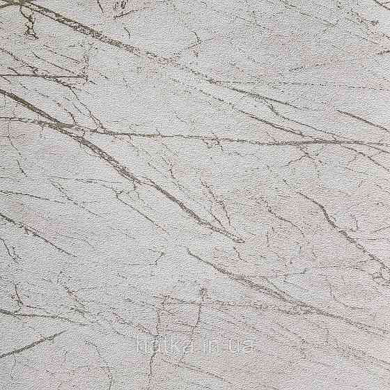 Шпалери вінілові на флізелін Rasch Factory 0.53х10,05 абстракція зріз каменю під мармур біло молочні 428926 Київ
