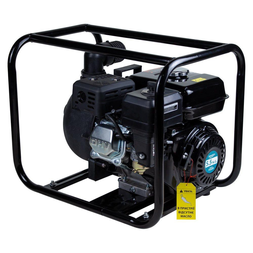 Мотопомпа 7.5л.с. Hmax 30 м Qmax 38 м3/год (4-тактний) для агресивного середовища AQUATICA (772539) Київ - фото 7