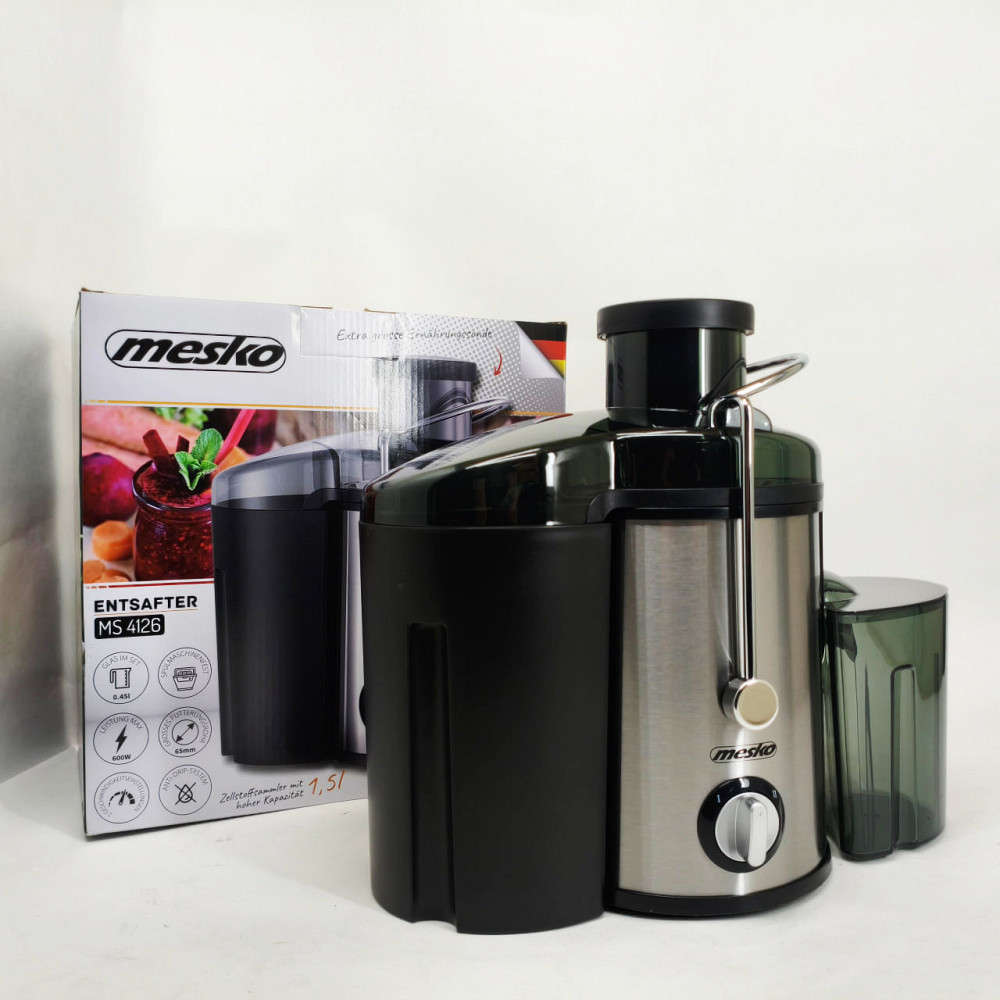 Соковитискач відцентровий Mesko MS 4126b 600Вт QT-70 Львів - фото 4