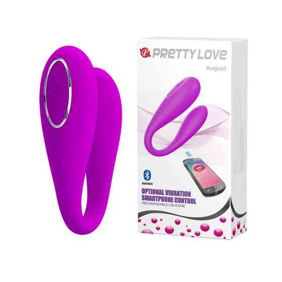 Вібратор - Pretty Love August Stimulator Purple (App) Sex Aura Київ