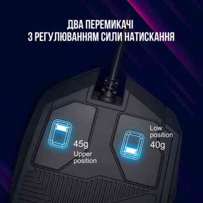 Мишка Lorgar Stricter 579 RGB USB Black (LRG-GMS579) Вінниця