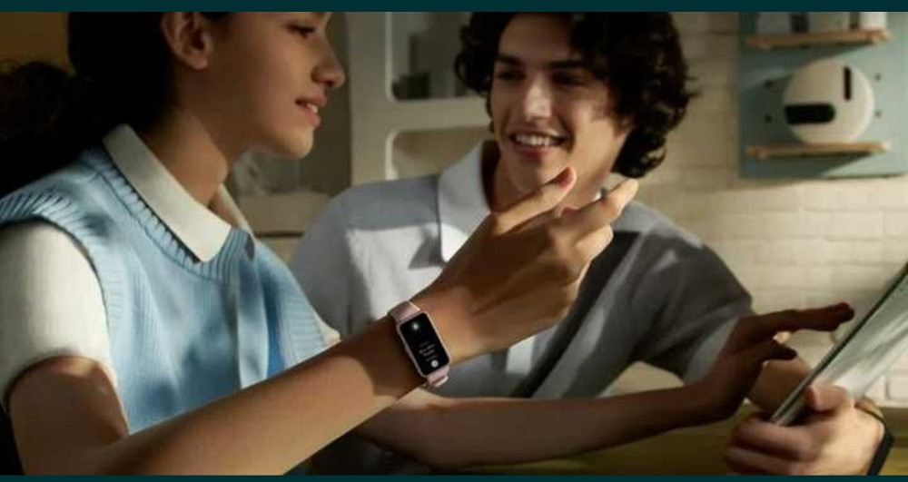 СМАРТ - Часы: HUAWEI Band 8 Sakura Pink / Midnight Black. Киев - изображение 8