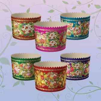 Форми для Пасок 300 гр d110 h85 Жостово 50 шт/пач. Харків