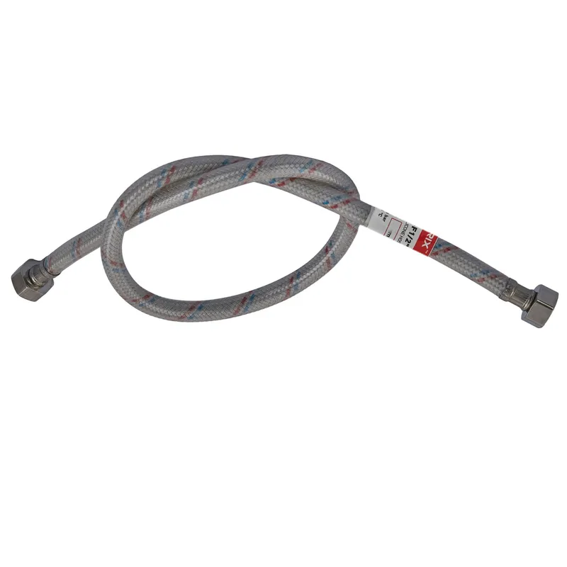 Гибкий шланг для подключения воды гайка 1/2'' - гайка 1/2'' (40 см) (силик. оболочка) Zerix (ZX3008) Киев - изображение 1