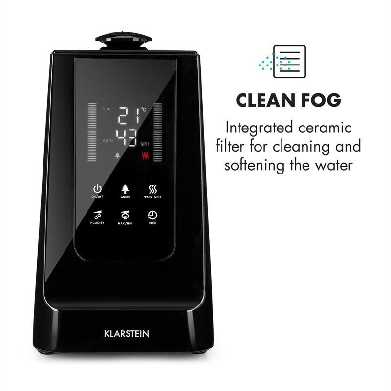 Зволожувач повітря VapoAir іонізатор 350 мл/год бак 5,5 л ароматизатор пульт дистанційного керування (Німеччина, Рівне - фото 8