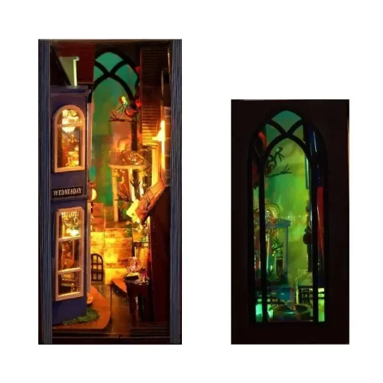 3D Румбокс DIY Bookend Бук Нук Magic Spell Street Магічна вулиця з куполомз TC-24 Київ