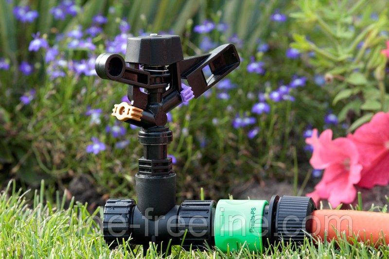 Дощувач Presto-PS зрошувач імпульсний для городу на 2 форсунки (RS-5022-7N) Харьков - изображение 8