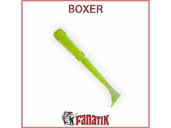 Приманка силіконова Boxer 3,5 (75 мм) колір 024 (6шт. в уп. ) ТМ FANATIK Solmir Київ