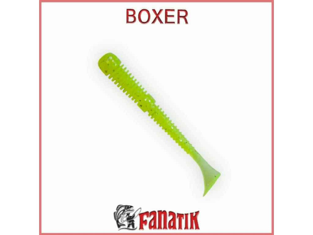Приманка силіконова Boxer 3,5 (75 мм) колір 024 (6шт. в уп. ) ТМ FANATIK Solmir Київ - фото 1