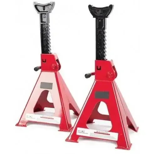 Комплект подставок под машину 6000 кг   220x250 мм, 10 уровней высоты, 2 подставки, резиновые накладки Одесса - изображение 1