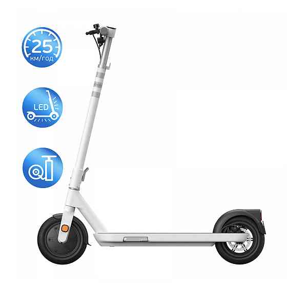 Електросамокат OKAI ES10-NEON Lite White 9", 300(600)W, 7.8Ah, 30km, 25km\h, 20%, NFC, App, 15kg Київ