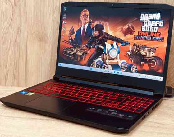 Ноутбук: ASER NITRO 5 15.6 144Hz. 15-11400H 6 ядер, / 12 потоков, RTX 3050TI - 4Gb. Киев