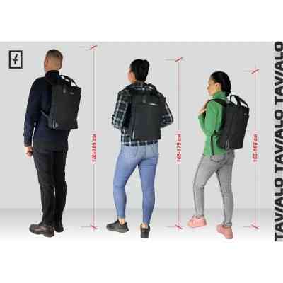 Рюкзак для ноутбука Tavialo 15.6" CityLife TC11.5 black 11,5л (TC11.5-124BL) Винница