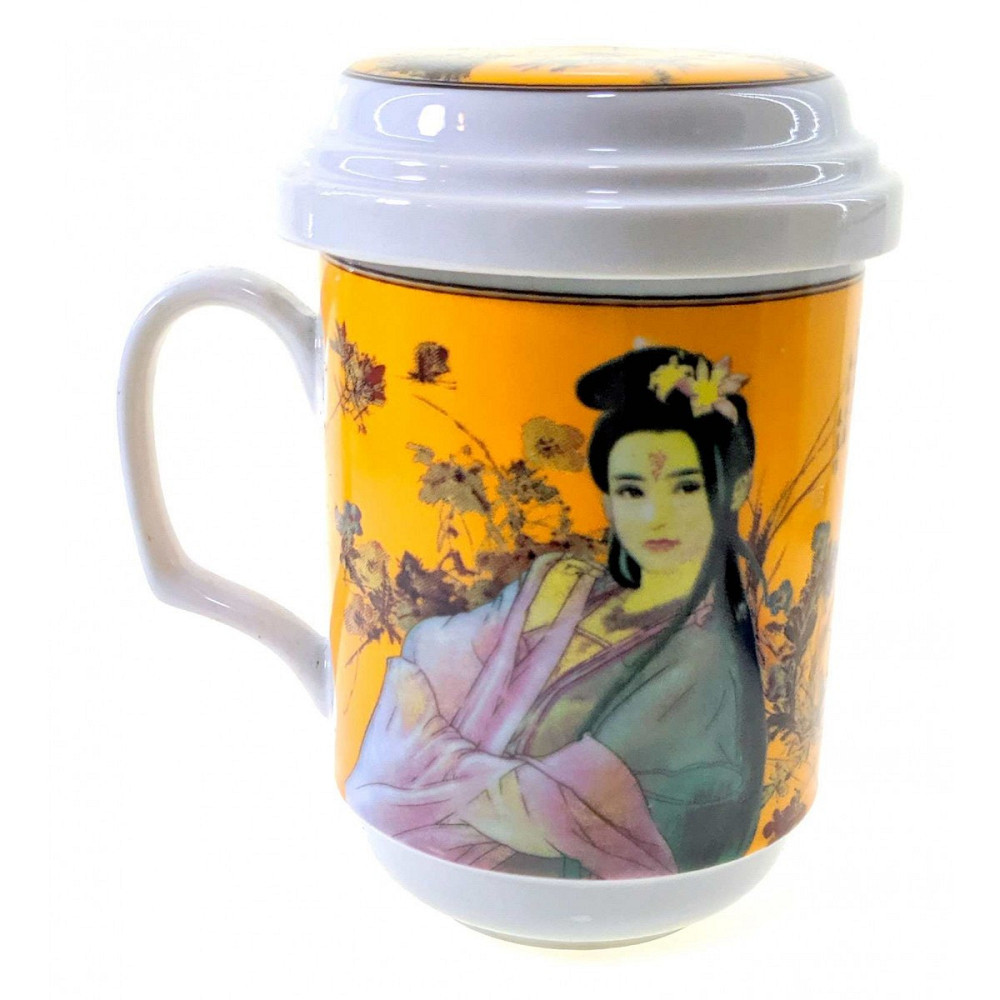 Чашка для заварки чая Девушка Киев - изображение 1
