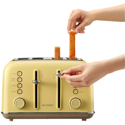 Тостер Buydeem DT640E Mellow Yellow (DT640E-MY/EU) Винница - изображение 7
