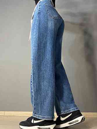 Джинси жіночі Vanver 2009 skater jeans банани з поясом сині, синій, 30, 30, 84 см, 116 см Київ