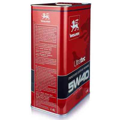 Моторна олива Wolver Ultratec 5W-40 4л (4260360940811) Вінниця