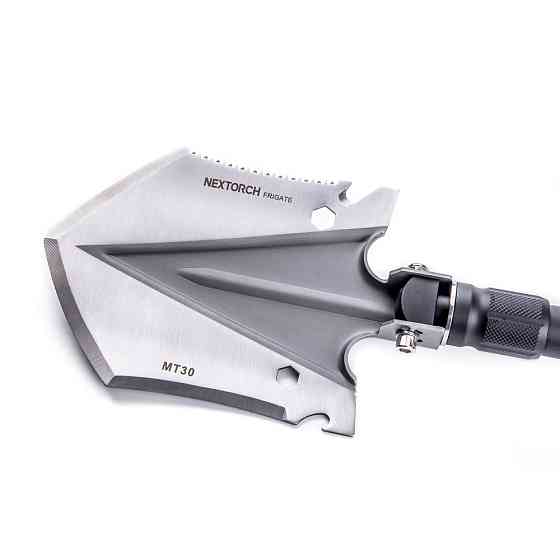Многофункциональная туристическая складная лопата Nextorch MT30 (резак, пила, молоток, кирка, стекло Винница