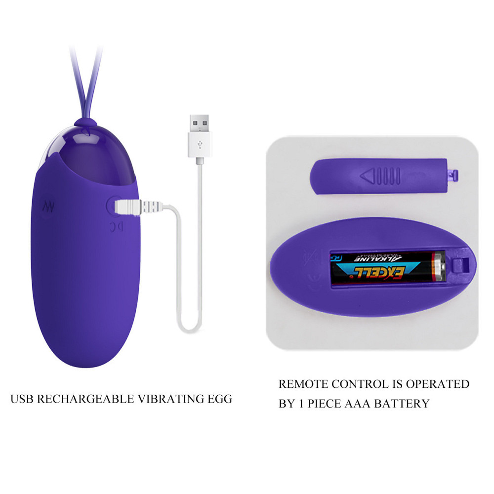 Віброяйце Pretty Love Berger Youth wireless egg Blue Sex Aura Київ - фото 8