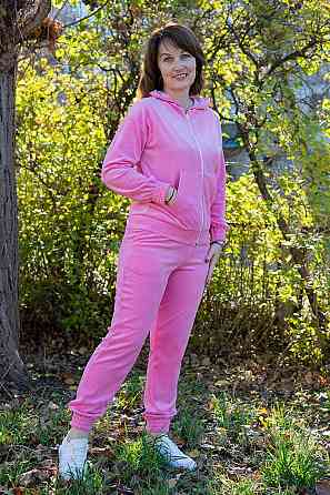 Спортивный костюм женский прогулочный велюровый, женский комплект темно-синий Крохатушка одяг Киев