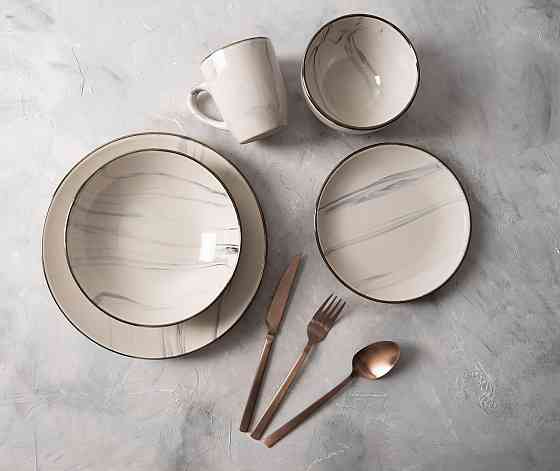 Тарілка обідня Limited Edition Marble (6937675) Київ