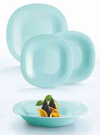 Сервіз Luminarc Carine Light Turquoise, 18 предметів (7046523) Київ