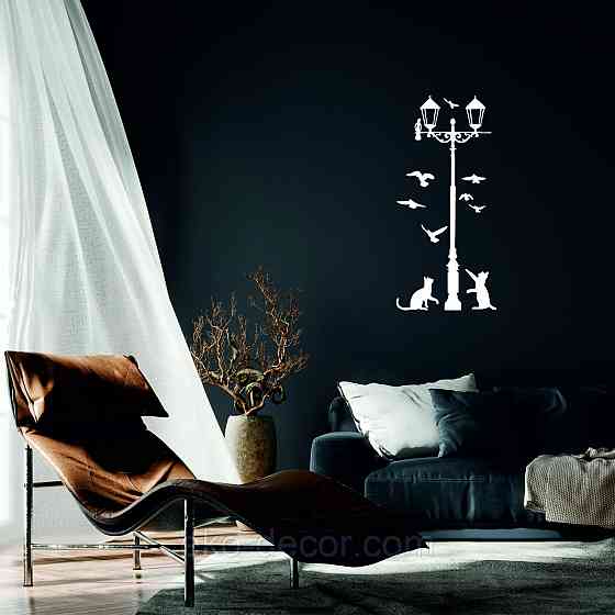 Декоративне настінне 3D Панно «Коти» Декор на стіну з об'ємом Київ