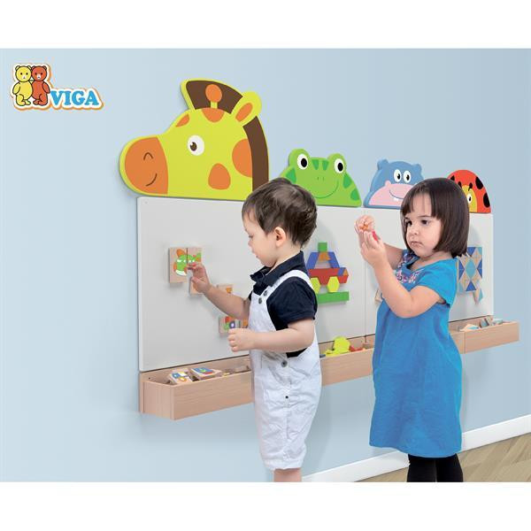 Магнітний танграм для дошок Viga Toys 35 ел. (50643FSC) Харків - фото 8