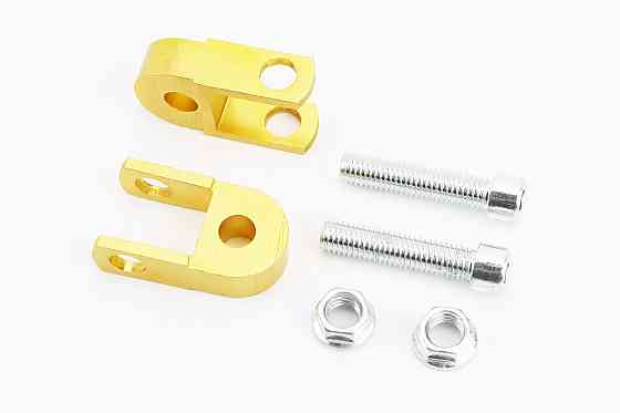 Подовжувач заднього амортизатора 30мм к-кт 2шт + болти + гайки, золотистий Київ