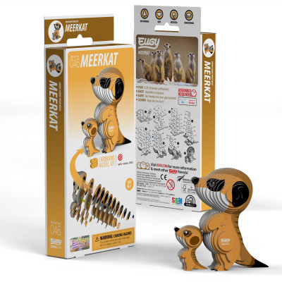 Пазл Eugy 3D Зоопарк Сурикат (XEG-046) Вінниця - фото 7