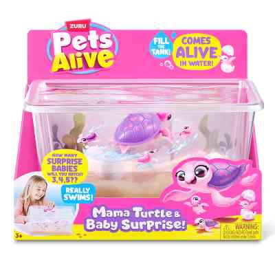 Интерактивная игрушка Pets & Robo Alive Мама черепаха с сюрпризом (9560) Винница