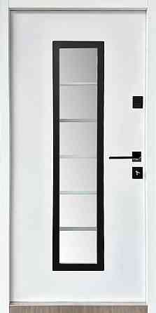 Двери уличные, серия Т-4.0.1,модель 885.1/СП 1 Металл/МДФ, Краска(R021/9003), замки SECUREMME Киев