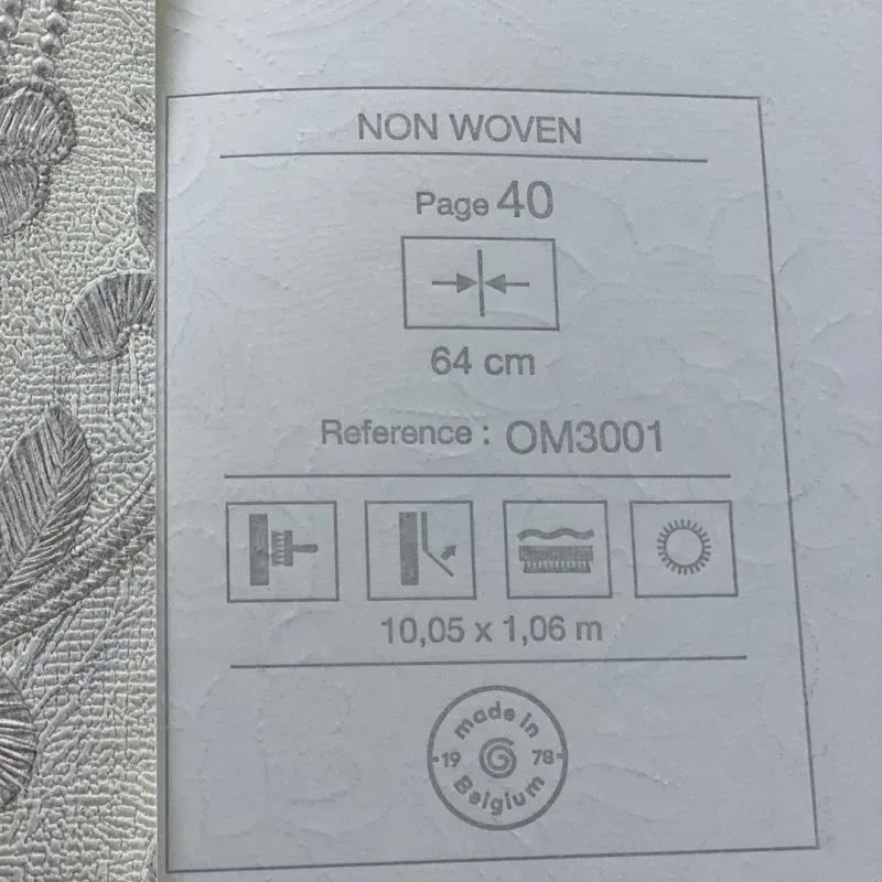 Шпалери Grandeco Poeme OM3001 Київ - фото 3