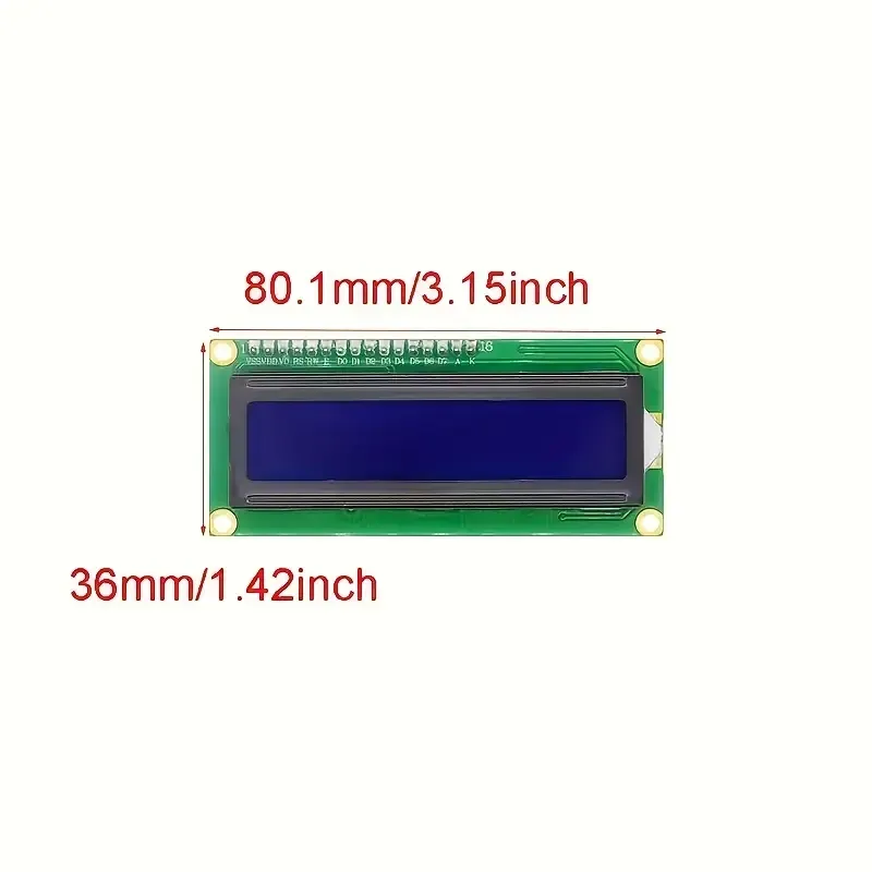 Дисплей 16x2 для Arduino для текстовой информации Киев - изображение 5