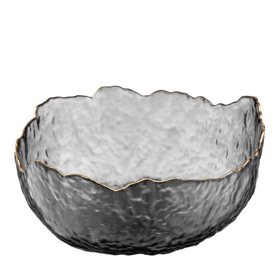 Салатник Ardesto Bell 19.5см, скло, сірий (AR5007) Винница - изображение 1